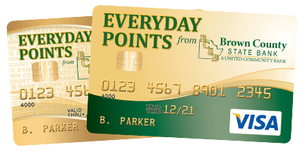 Everyday Points Visa Debit Card