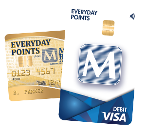 Everyday Points Visa Debit Card